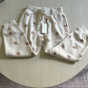 Rylee & Cru gingerbread jogger sweatpant